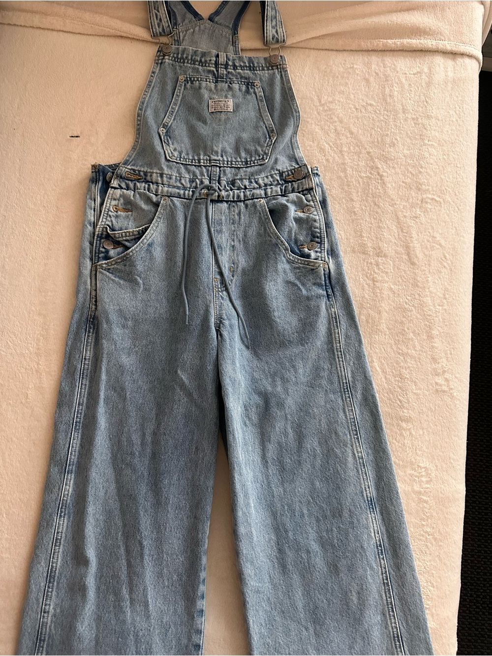 Levi's Light Blue Denim Bib Overalls